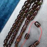 Ahmet Tavlıbıyık Usta işçilikli Yeşil Ateş Kehribar MTKST85