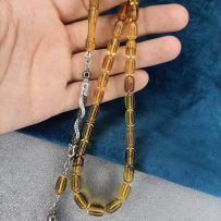 Alpaka Püskül Çinko Sarısı Sıkma Kehribar MTKST35