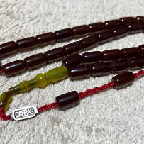 Dabbas Usta işçilili Sarı imame üzerine Ateş Kehribar Model MTKST34