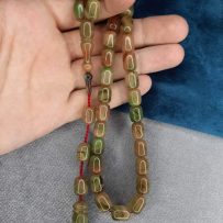 Örgü püskül Özel dizayn Koyu Gri tonlarda Kehribar MTKST41