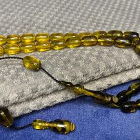 Usta işçilikli Sarı Siyah Malzeme Sıkma Kehribar MTKST124