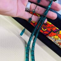 Halil Demirkol Usta işçilikli Petol Mavisi Kesme Ateş Kehribar MTKST104