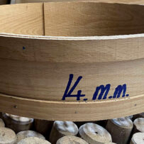 Ahşap Delikli Sac Elek - Kalbur - Kasnak - 14 MM