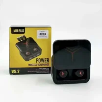 M88 Plus Şarj Göstergeli Powerbank Özellikli Bluetooth Kablosuz Kulakiçi Kulaklık Siyah